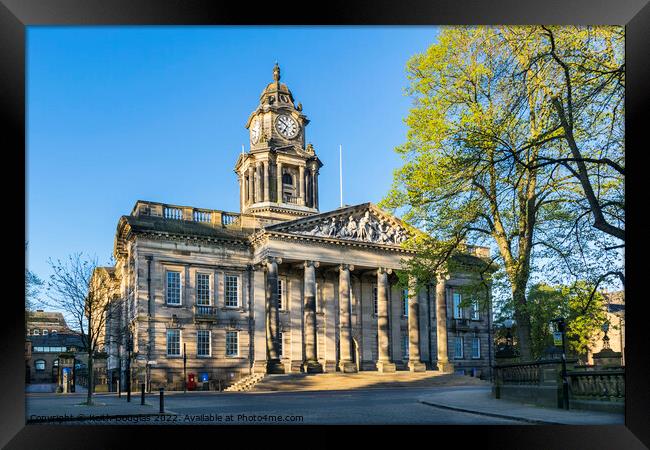 Lancaster Town Hall Framed Print by Keith Douglas