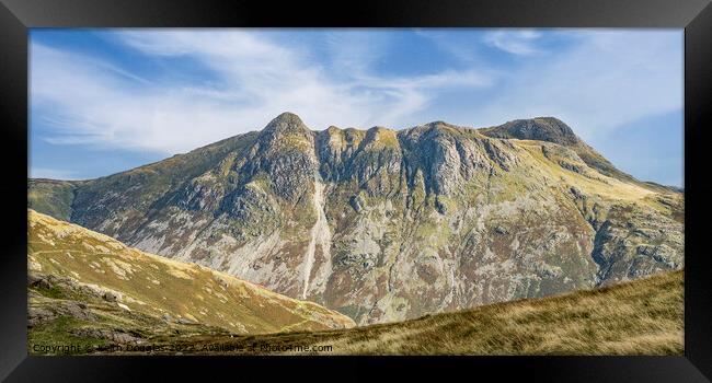 The Langdale Pikes Framed Print by Keith Douglas