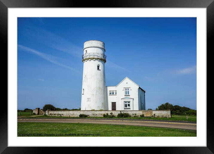 The Old Lighthouse, Hunstanton Framed Mounted Print by Keith Douglas