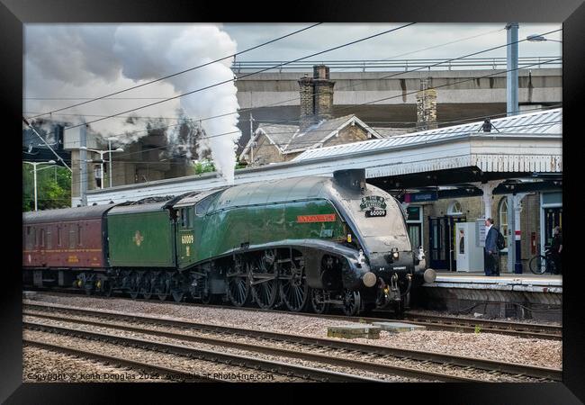 Union of South Africa at Huntingdon Station Framed Print by Keith Douglas