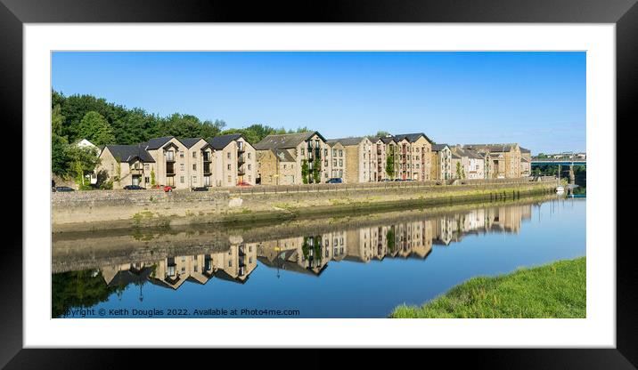 St George's Quay, Lancaster Framed Mounted Print by Keith Douglas