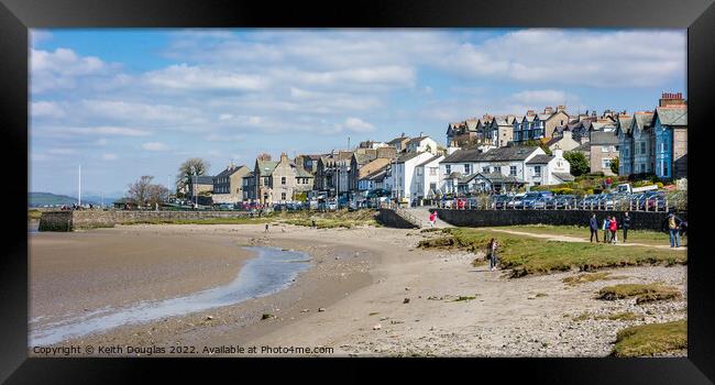 Arnside, Cumbria Framed Print by Keith Douglas