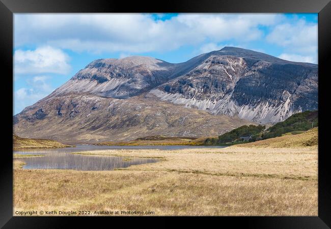 Arkle, Sutherland, North West Scotland Framed Print by Keith Douglas