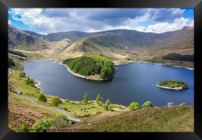 Mardale Head and Haweswater Framed Print by Keith Douglas