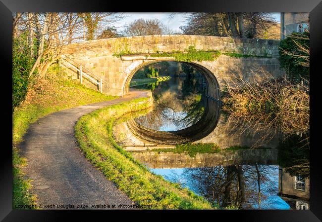 Under the Bridge Framed Print by Keith Douglas