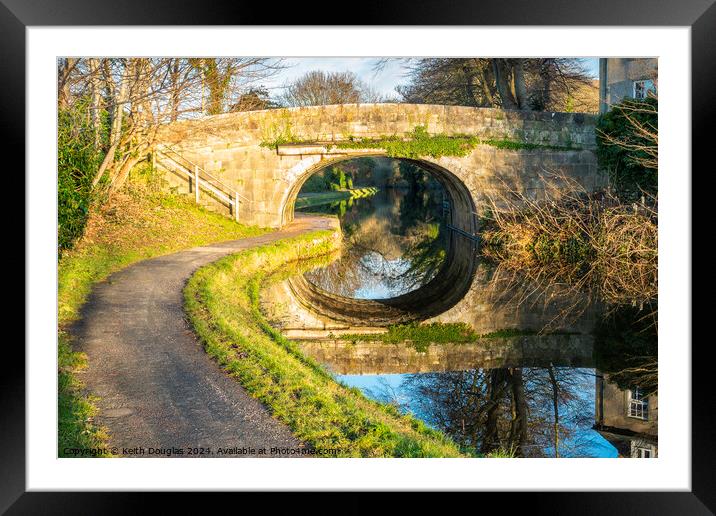 Under the Bridge Framed Mounted Print by Keith Douglas