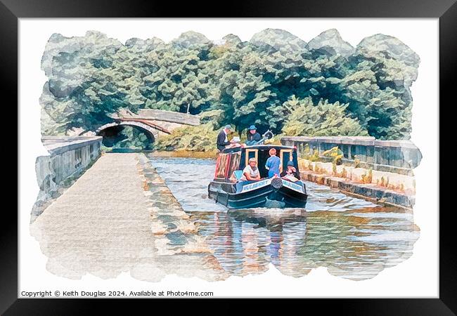 Bridge 108, Lancaster Canal Framed Print by Keith Douglas