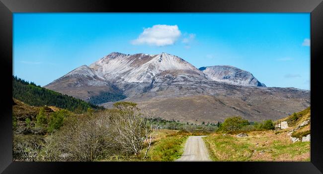 Beinn Eighe near Kinlochewe Framed Print by Keith Douglas