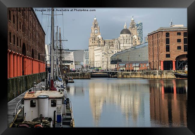  Albert Docks, Liverpool Framed Print by Keith Douglas