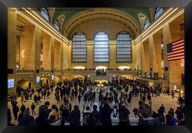  Grand Central Station Framed Print by Keith Douglas