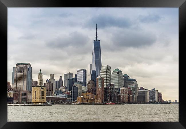  Freedom Tower Framed Print by Keith Douglas