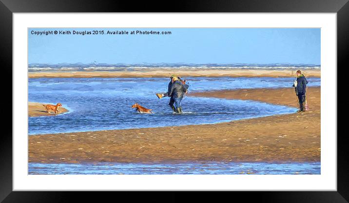 Safe passage Framed Mounted Print by Keith Douglas