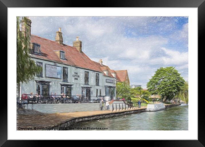 The Cutter Inn Framed Mounted Print by Keith Douglas