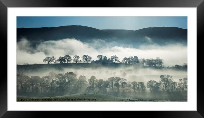 Ullswater Morning Mist Framed Mounted Print by Keith Douglas
