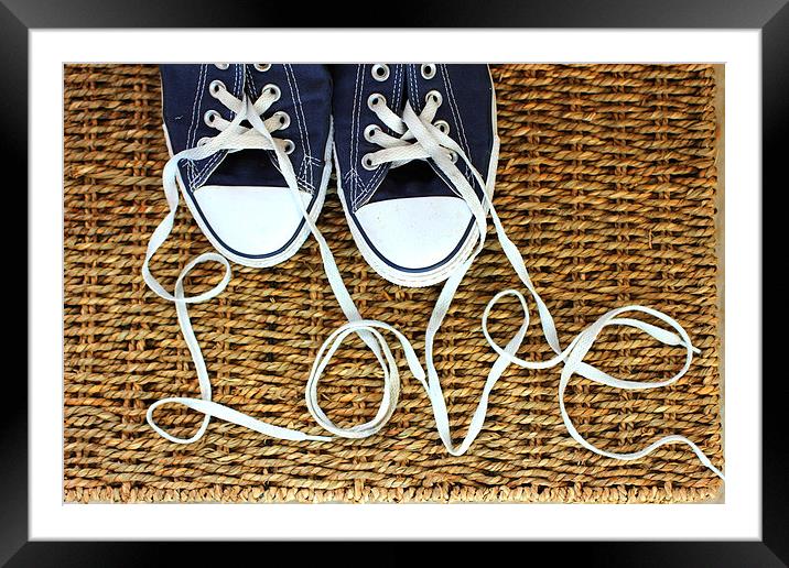 LOVE & LACES Framed Mounted Print by Steven Hayman