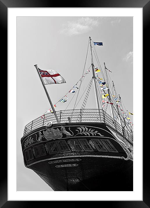 SS Great Britain Framed Mounted Print by Steven Hayman
