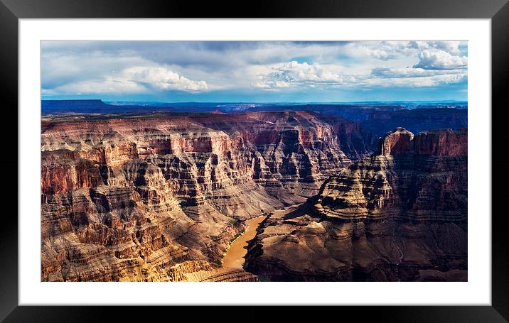Grand Canyon Framed Mounted Print by Paul Walker