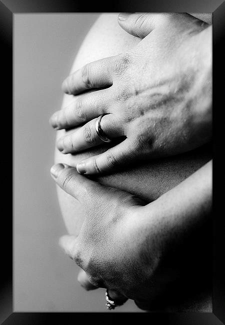 Baby Bump Framed Print by Paul Walker