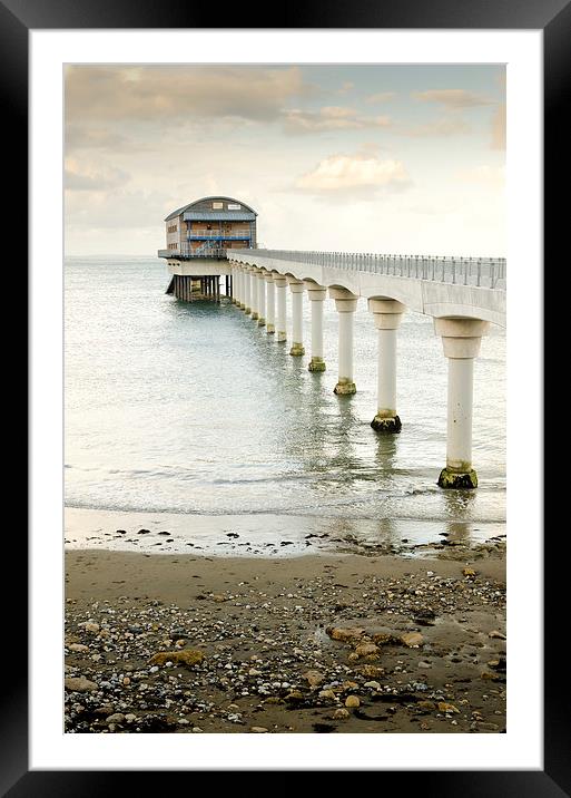 Bembridge Lifeboat Station Framed Mounted Print by Paul Walker