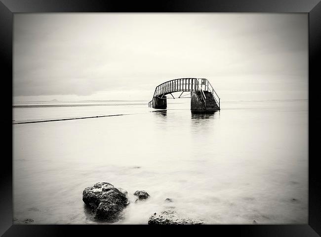 Bridge to Nowhere Framed Print by Steven McCaig