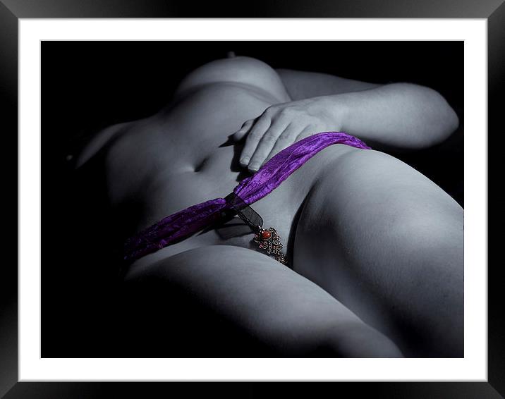 Nude body with jewellery 3 Framed Mounted Print by Inca Kala
