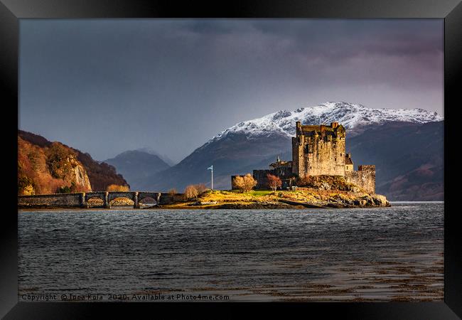 Eilean Donan Castle Framed Print by Inca Kala