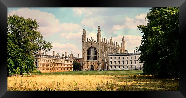 Kings College Chapel Framed Print by Kate Towers