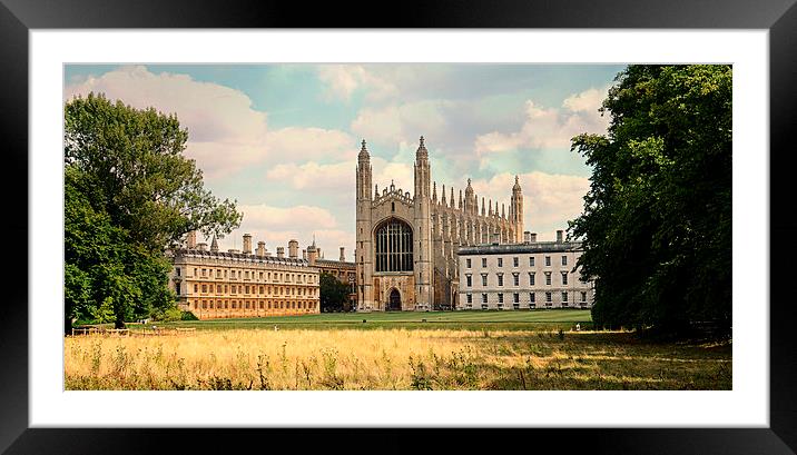 Kings College Chapel Framed Mounted Print by Kate Towers