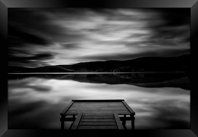Portmore Jetty Framed Print by Andy Redhead