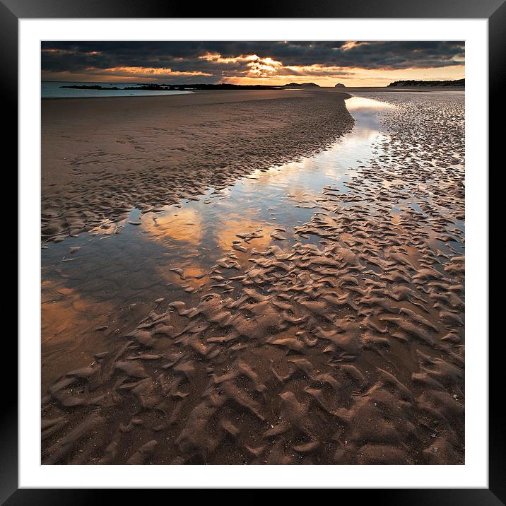 Golden Sands Framed Mounted Print by Andy Redhead