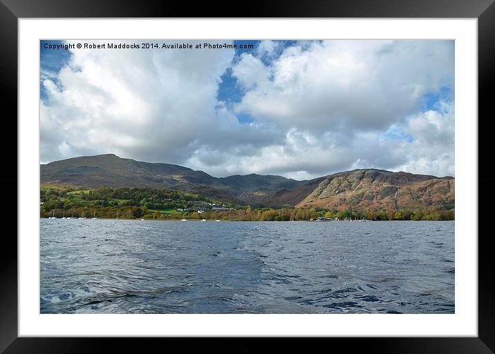 Old Man of Coniston Framed Mounted Print by Robert Maddocks