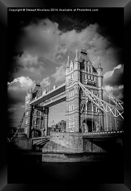  Tower Bridge London Framed Print by Stewart Nicolaou