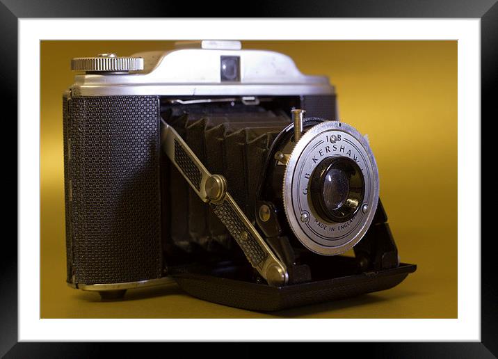 GB Kershaw camera Framed Mounted Print by Colin Brittain