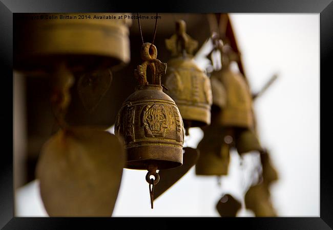  Bells at Big Buddha Phuket Thailand Framed Print by Colin Brittain