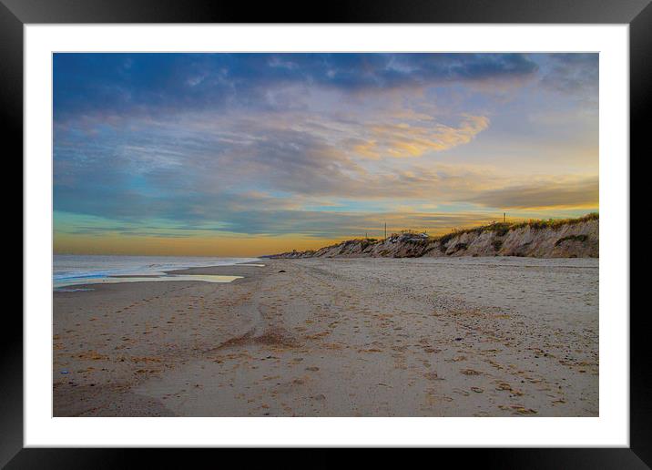 Hemsby Beach Framed Mounted Print by James Taylor
