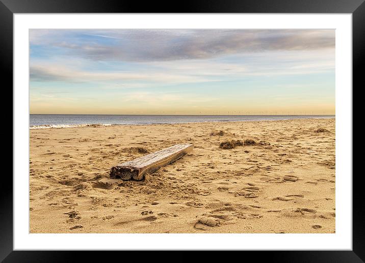 Hemsby Beach Framed Mounted Print by James Taylor