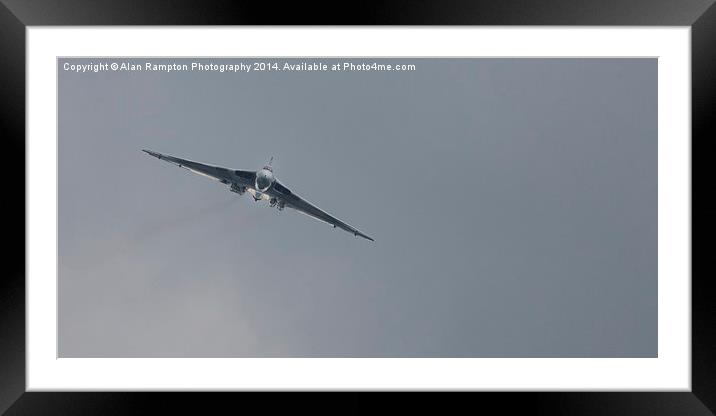   Vulcan To The Sky Framed Mounted Print by Alan Rampton Photography