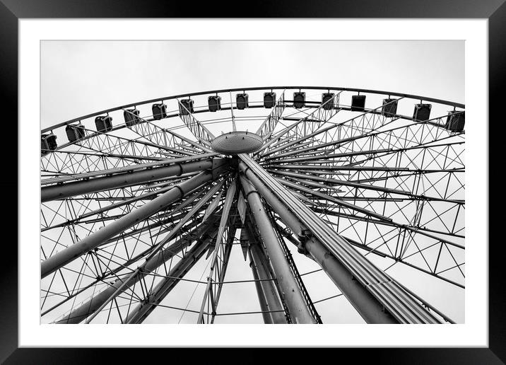 Wheel of Liverpool Framed Mounted Print by Jason Moss