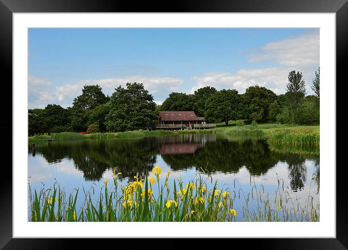 a friends house Framed Mounted Print by nick wastie
