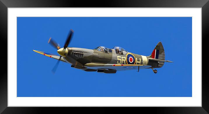  75th mermorial flight Framed Mounted Print by nick wastie