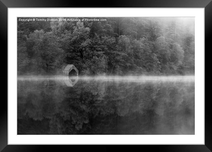 Mystical Reflections of Loch Ard Framed Mounted Print by Tommy Dickson