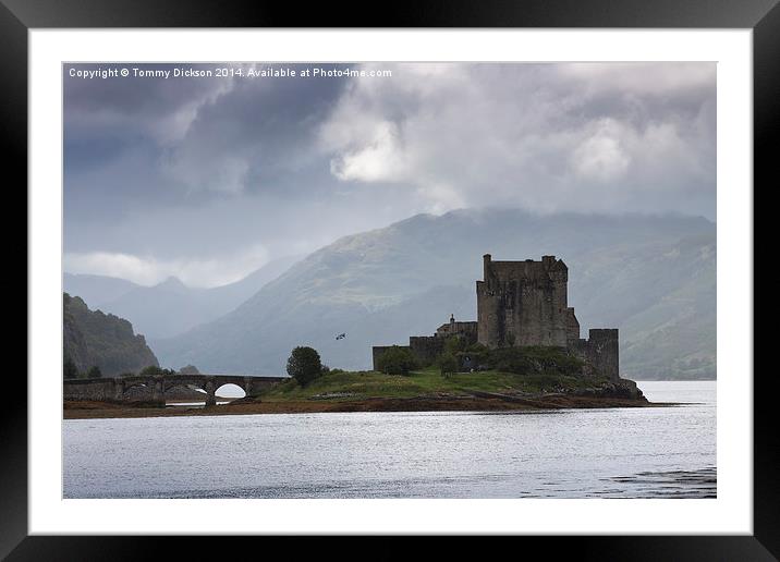 Enchanting Eilean Donan Castle Framed Mounted Print by Tommy Dickson