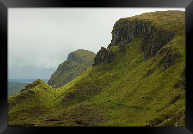 The Quiraing, Skye. Framed Print by Tommy Dickson