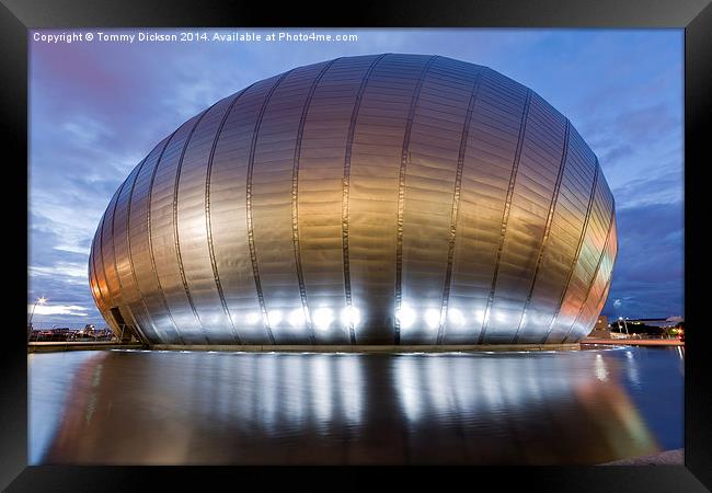Glasgow Imax Framed Print by Tommy Dickson