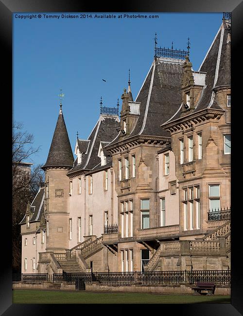 Callendar House, Falkirk. Framed Print by Tommy Dickson