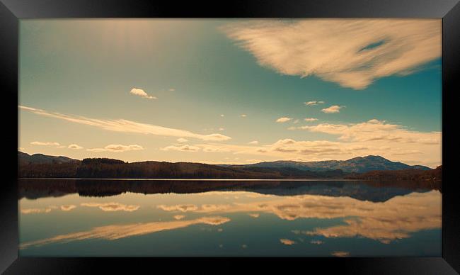  Loch Venachar Framed Print by Tommy Dickson