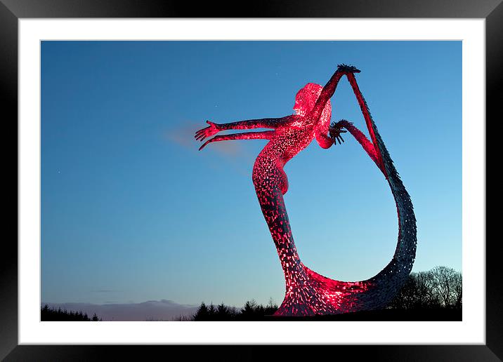   Arria by Andy Scott. Framed Mounted Print by Tommy Dickson