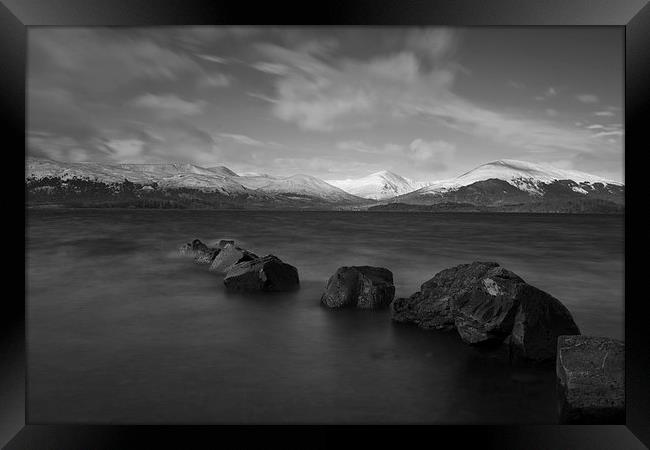  Loch Lomond  Framed Print by Tommy Dickson