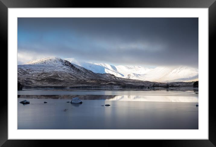 Serene Beauty of Rannoch Moor Framed Mounted Print by Tommy Dickson