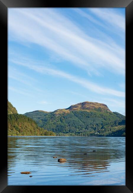 Loch Lubnaig Framed Print by Tommy Dickson